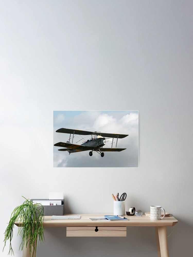 Thumbnail 2 of 3, Poster, Tiger Moth designed and sold by Shaun O'Malley.