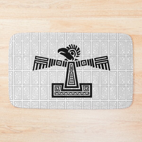Item preview, aztec Eagle Design Black with aztec style background designed and sold by Jake Purcell.