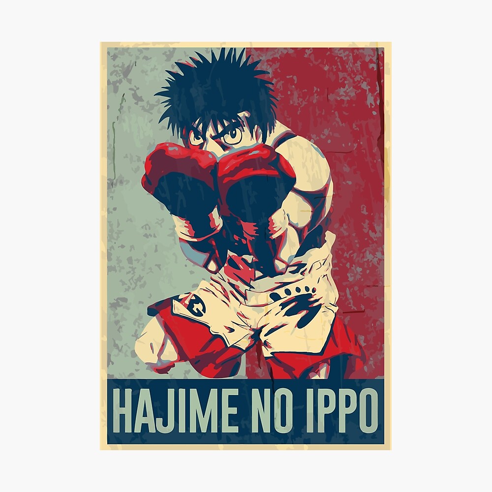 Hajime no Ippo in hope + distressed style