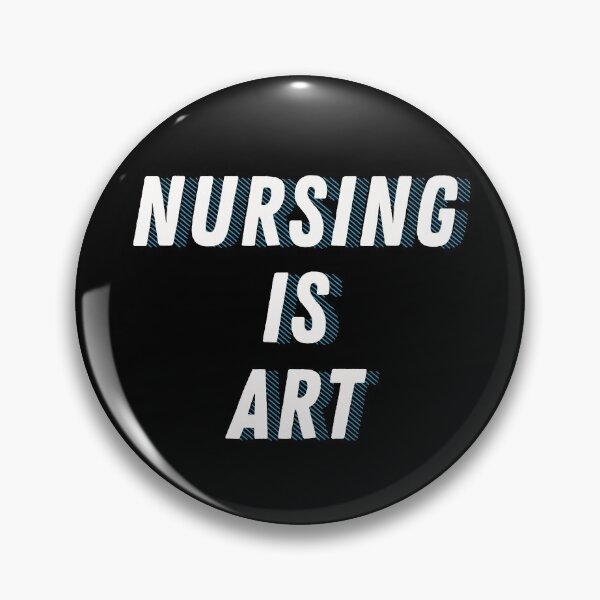 Item preview, Nursing is Art - Black designed and sold by writetyperr.