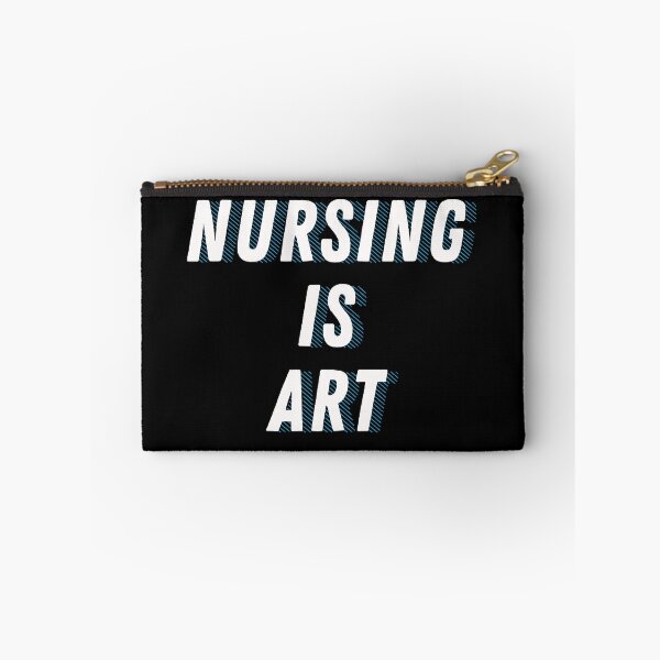 Item preview, Nursing is Art - Black designed and sold by writetyperr.