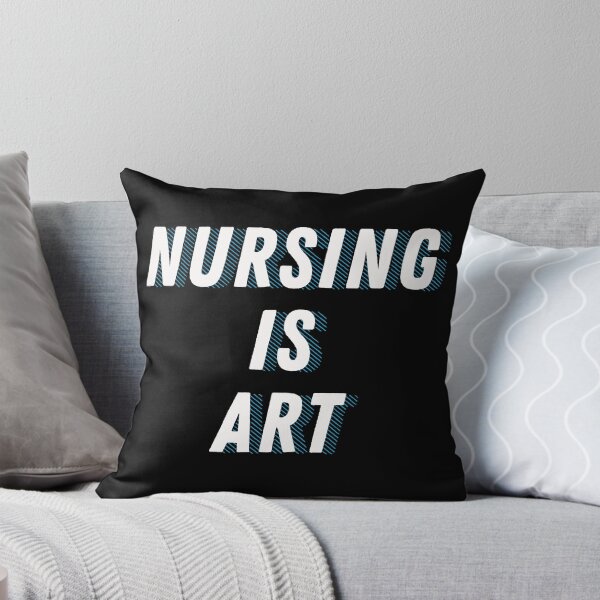 Item preview, Nursing is Art - Black designed and sold by writetyperr.
