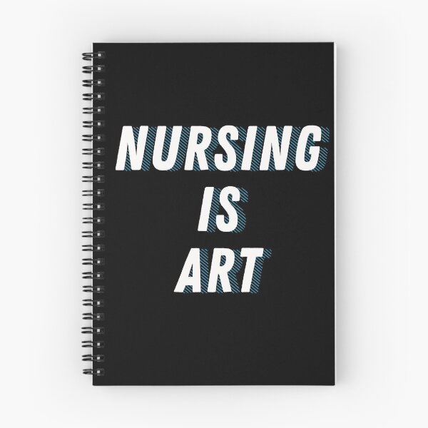 Item preview, Nursing is Art - Black designed and sold by writetyperr.