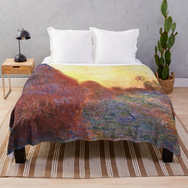 Item preview, Claude Monet - Meules, Art reproduction designed and sold by HouseofBalloon.