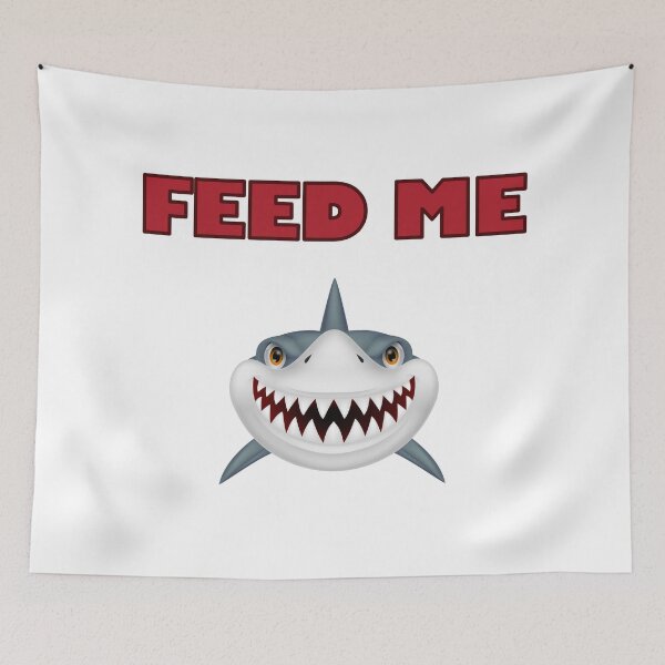 Item preview, Feed Me - Shark designed and sold by Fives55.