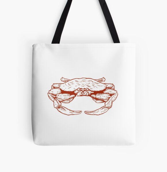 Oh Crab White Beach Bag