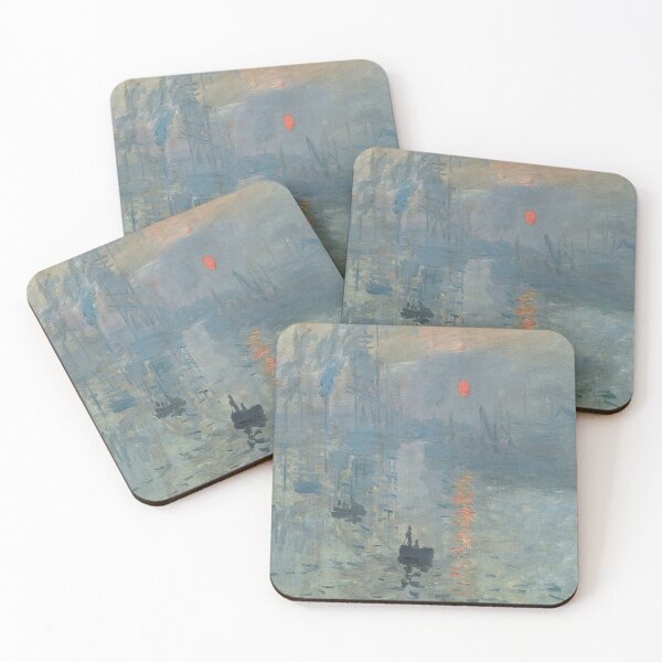 Aperçu de l'œuvre Claude Monet - Impression Soleil Levant, Art reproduction créée et vendue par HouseofBalloon.