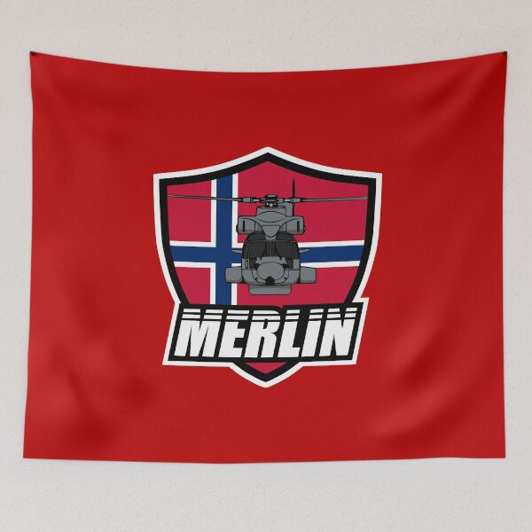 Item preview, Norwegian Merlin Helicopter Patch designed and sold by StrongVlad.