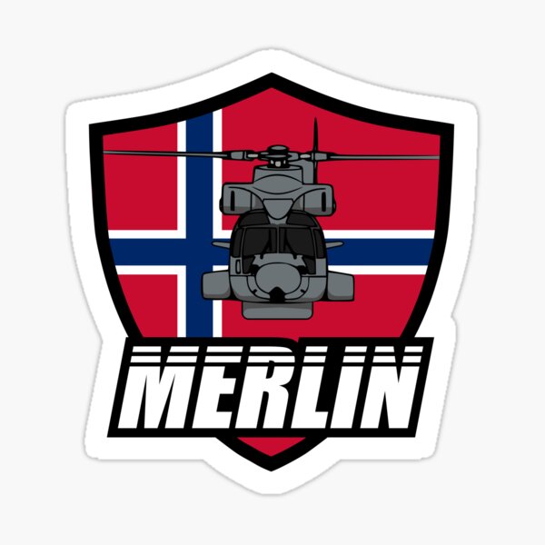 Item preview, Norwegian Merlin Helicopter Patch designed and sold by StrongVlad.