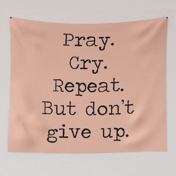 Item preview, quote pray designed and sold by ReVivingHoPe.