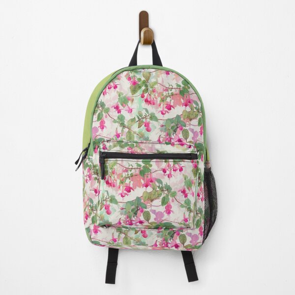 Item preview, Rainbow Fuchsia Floral Pattern designed and sold by micklyn.