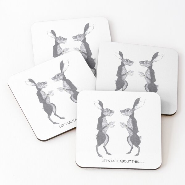 Item preview, LET'S TALK ABOUT THIS..... designed and sold by Hares & Critters.