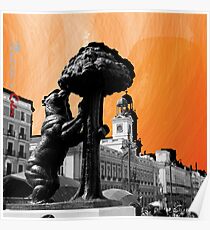 Puerta del Sol a Color Poster
