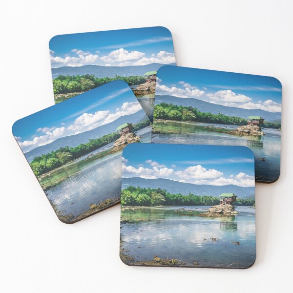 Item preview, Famous small wooden house on Drina river in Bajina Basta, Serbia designed and sold by Jelena Slijepcevic.