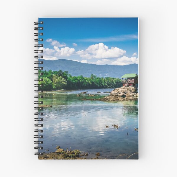 Item preview, Famous small wooden house on Drina river in Bajina Basta, Serbia designed and sold by Jelena Slijepcevic.