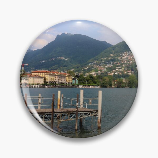 Item preview, View at Lake Lugano  designed and sold by cuprum.