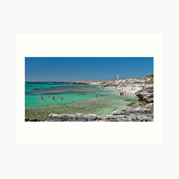 The Basin - Rottnest Art Print