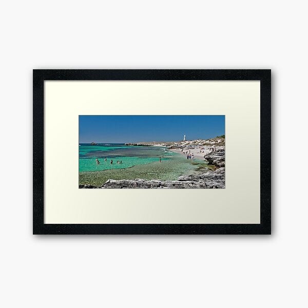 The Basin - Rottnest Framed Art Print
