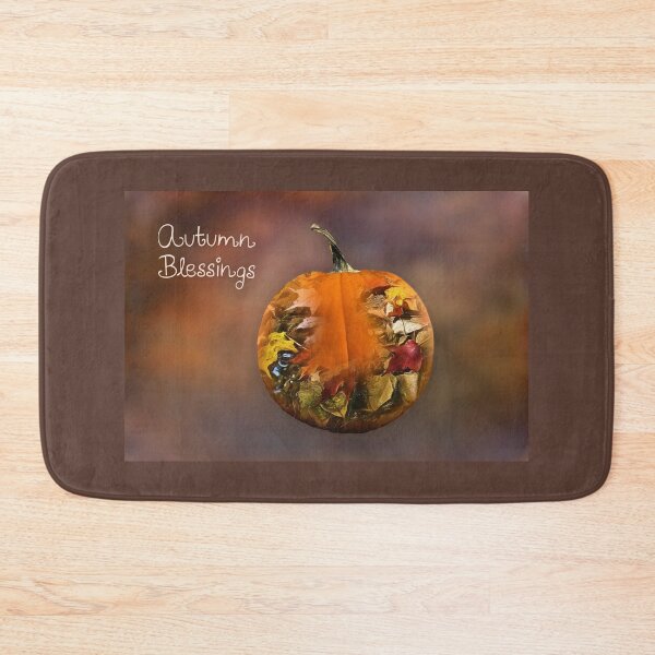Item preview, Autumn Leaves Pumpkin designed and sold by Kathy Weaver.