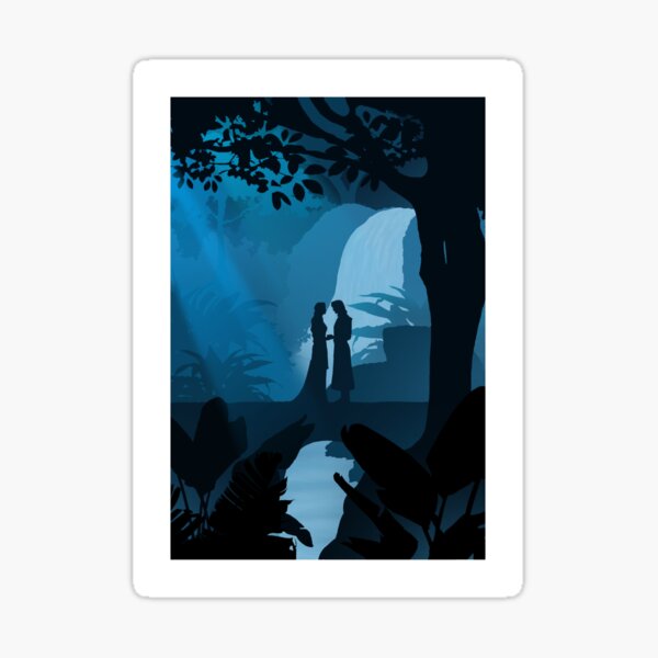 The Tale of Aragorn and Arwen Sticker