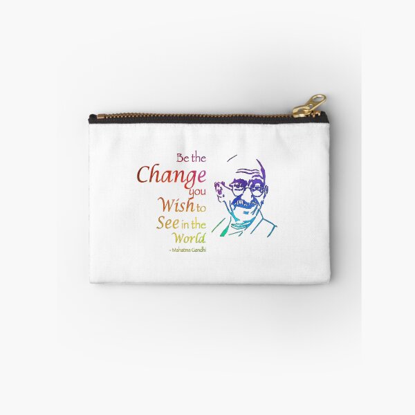 Item preview, Be the Change you Wish to See (white background) designed and sold by froggybsb03.