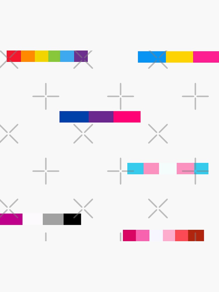 Thumbnail 3 von 3, Sticker, Kleine subtile Pride Pins Sticker Pack designt und verkauft von CoryPartridge.