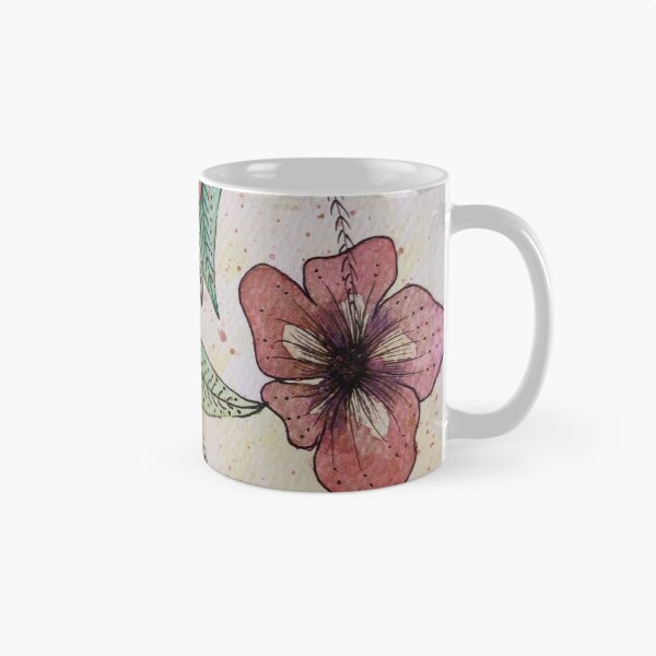 Item preview, Red pink green floral design designed and sold by Maitri-Sanghvi1.