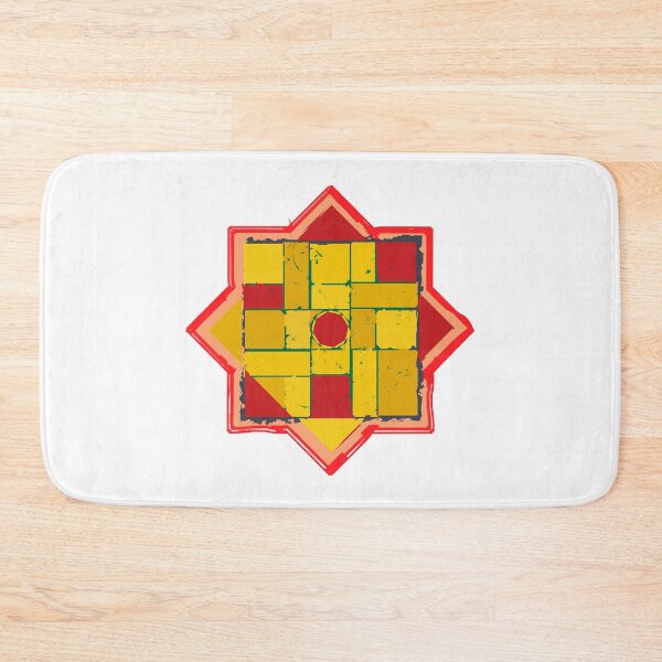Item preview,  Colorful Brick Star - Geometric start in red and yellow - Happy Star Art designed and sold by BDLVandFriends.