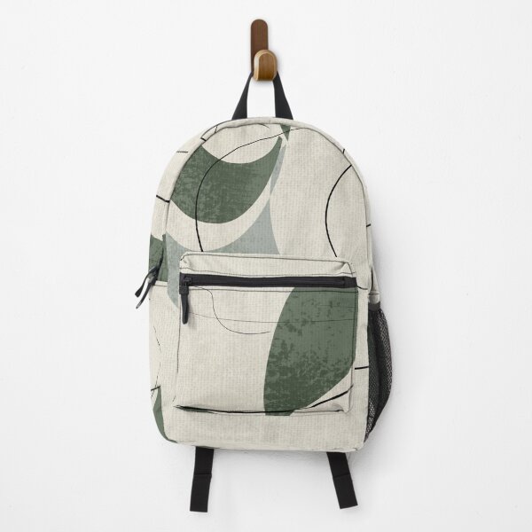 Item preview, Minimalist Abstract Art Shapes - Scribbles Hunter Green 1 designed and sold by simplydesignart.
