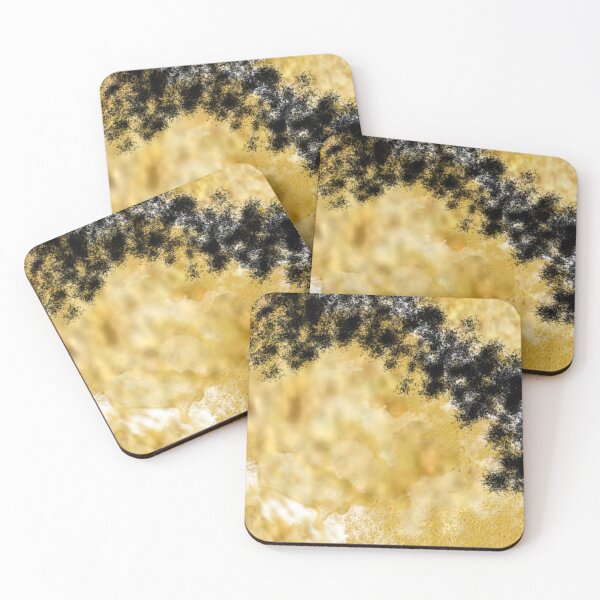 Item preview, Golden And Black Classic Digital Art designed and sold by Malha Malha.