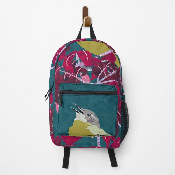 Item preview, Yellow Wagtail Singing on the Euonymus designed and sold by MarbleCloud.