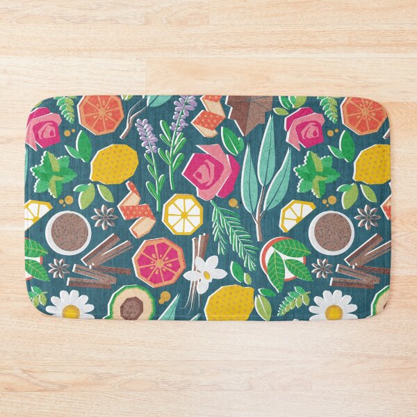 Item preview, Aromatherapy essentials // teal background designed and sold by SelmaCardoso.