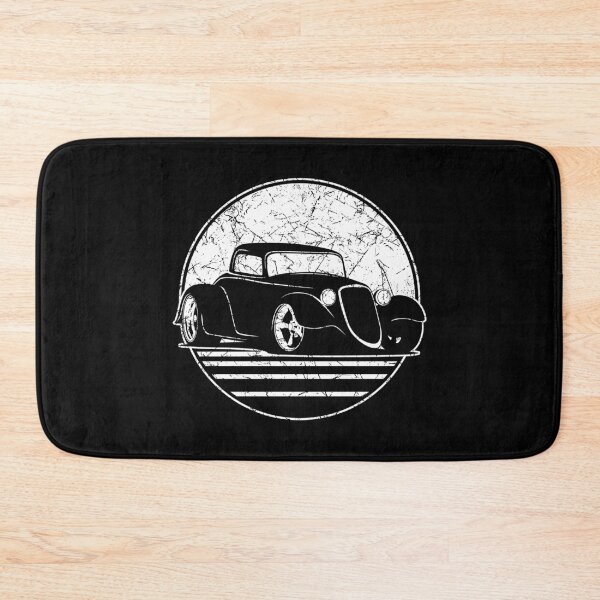 Item preview, Retro 30s Hot Rod Grungy Sunset Illustration designed and sold by hobrath.
