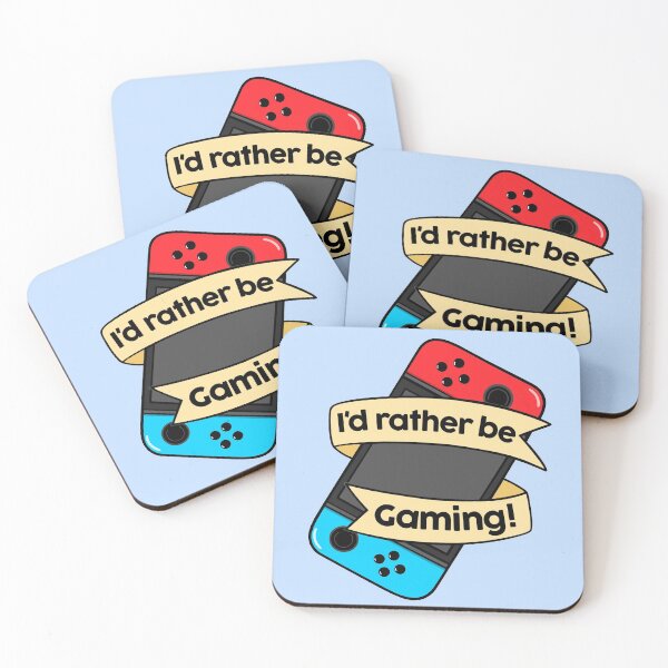 Item preview, I'd Rather Be Gaming - Switch designed and sold by BaconPancakes21.