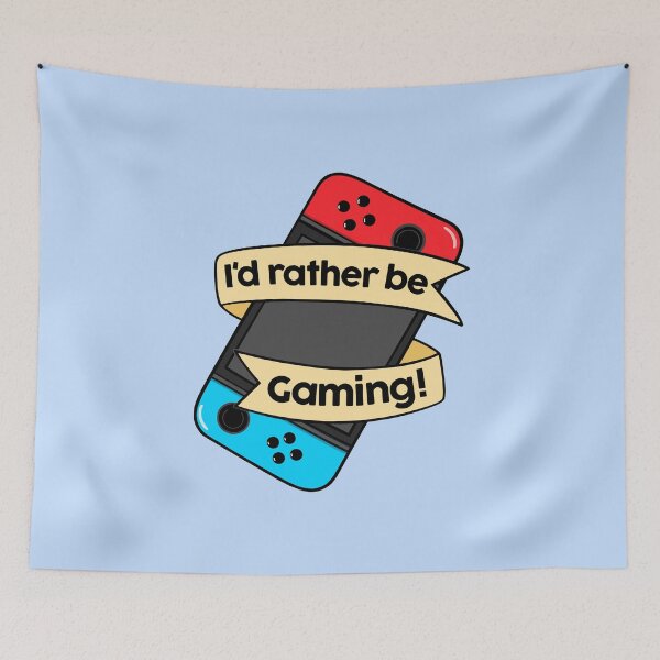 Item preview, I'd Rather Be Gaming - Switch designed and sold by BaconPancakes21.