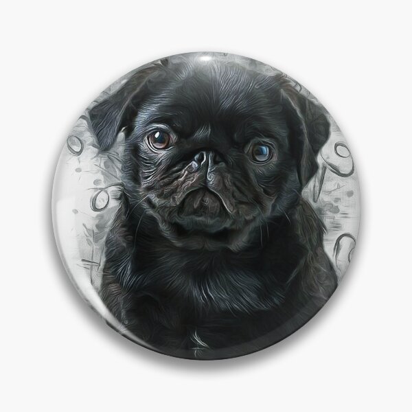 Item preview, Pug negro designed and sold by MitchellAK.