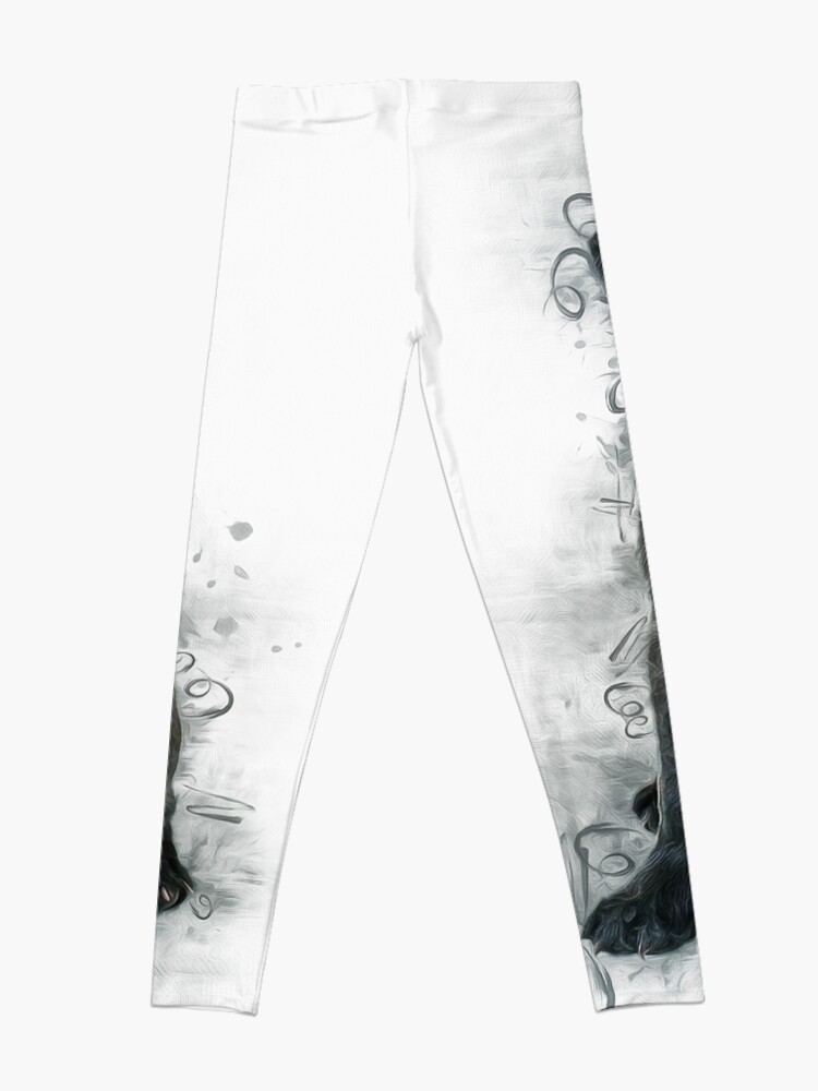 Alternate view of Black Pug Leggings