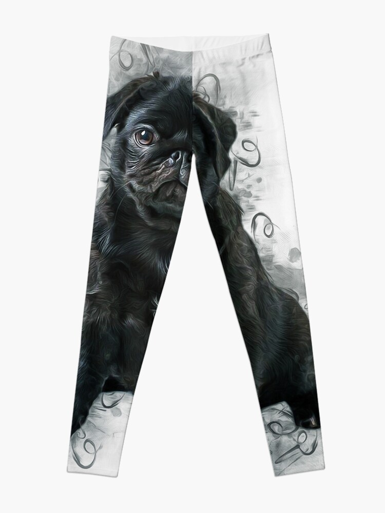Alternate view of Black Pug Leggings