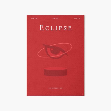 "ECLIPSE - KIM LIP (LOONA)" Art Board Print By Yominome | Redbubble