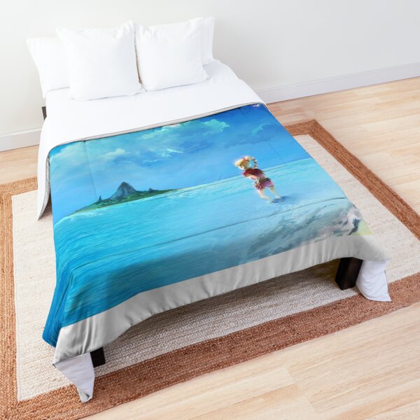 Chrono Cross Kid Beach Background Comforter