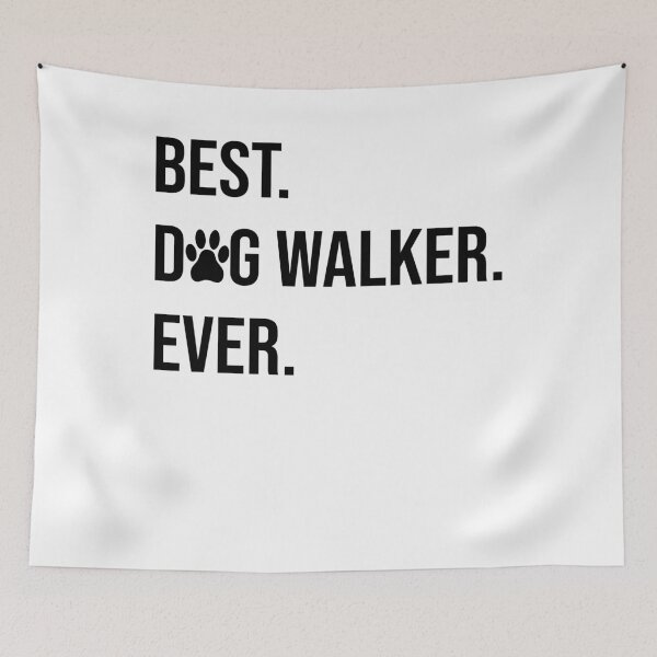 Item preview, best dog walker ever gift birthday designed and sold by alaechamlal.
