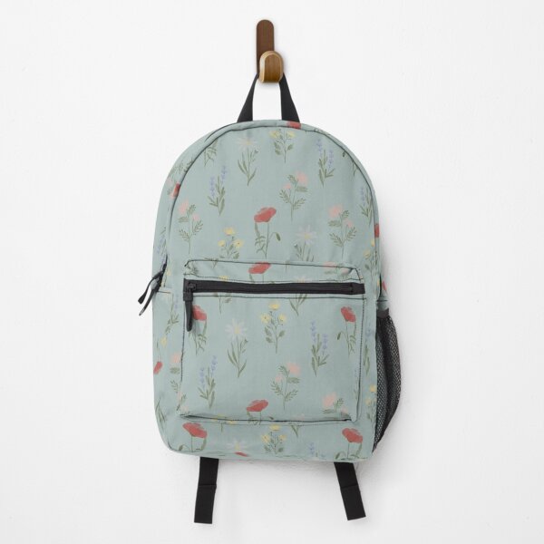 Item preview, Midsummer Morning| Wildflower Meadow Pattern | Mint Green designed and sold by Bloomandflo.
