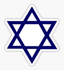 Jewish Star of David Sticker