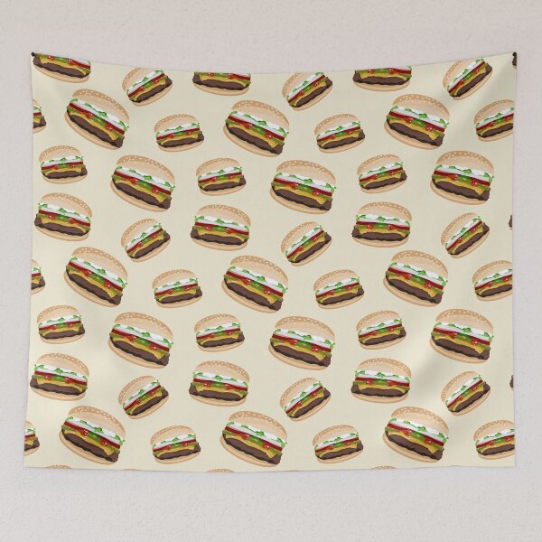 Item preview, Burger Lover Pattern designed and sold by Raju Nandaniya.
