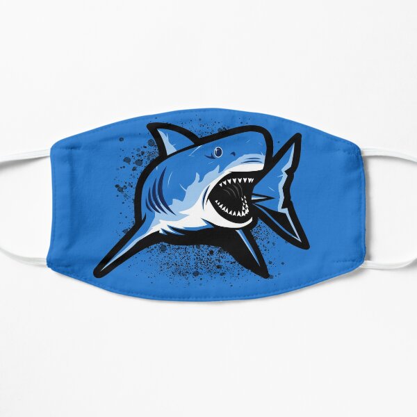 Shark Art Face Masks Redbubble - shark bucket hat roblox shark hat shark hats