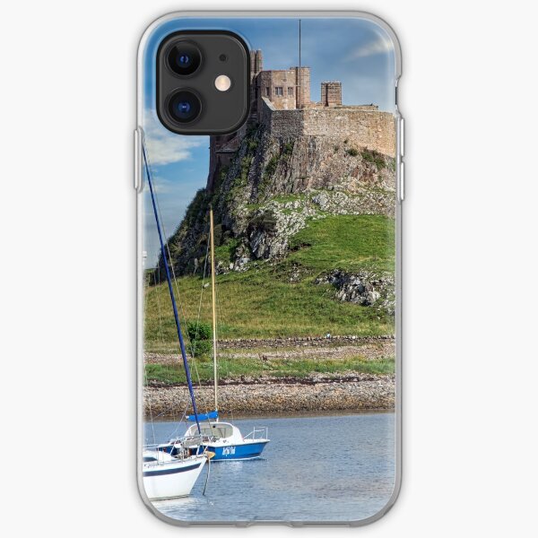 Lindisfarne Castle and Harbour iPhone Soft Case