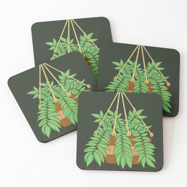 Item preview, Hanging Basket Plant Green Back designed and sold by forfun-art.