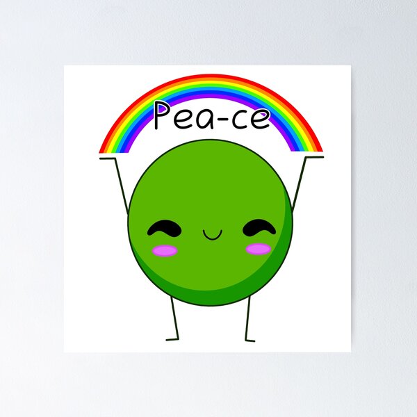 Item preview, Pea-ce Rainbow design designed and sold by EmHurst10.