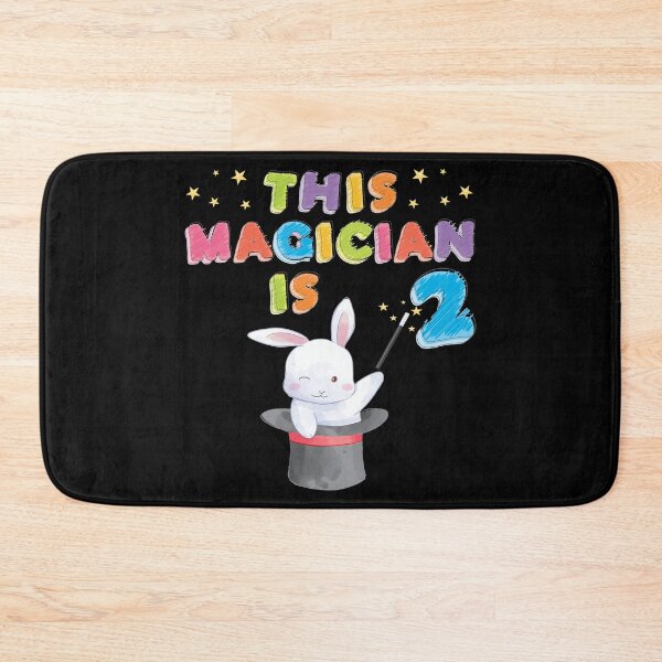 Item preview, This Magician Is 2 Years Old Kid 2nd Birthday Rabbit design designed and sold by Grabitees.