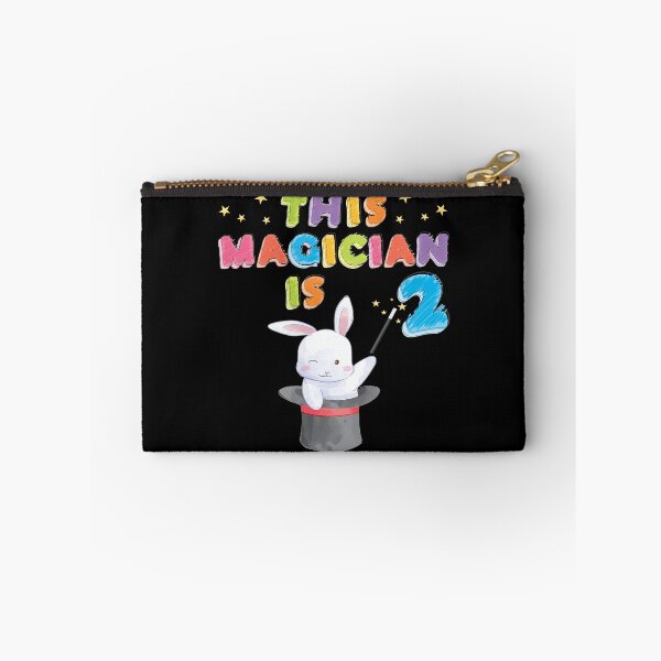 Item preview, This Magician Is 2 Years Old Kid 2nd Birthday Rabbit design designed and sold by Grabitees.
